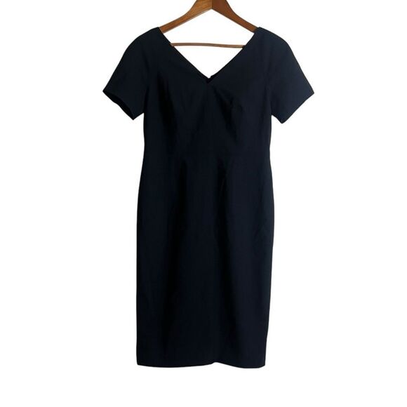 NWT! Banana republic black wool blend short sleeve dress - Picture 1 of 9